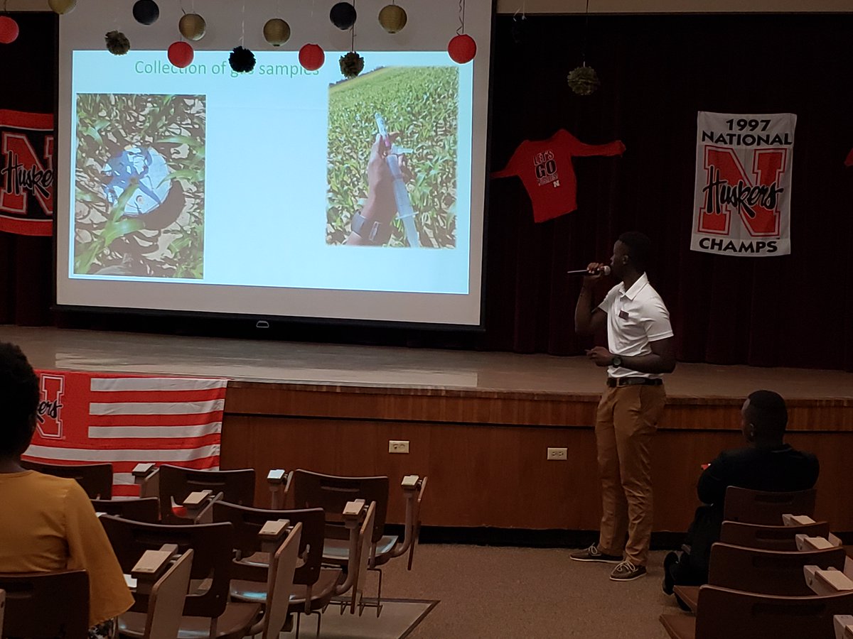 NebraskaCarrie's tweet photo. Rwandan CUSP students sharing their experiences at the Panhandle Research and Extension Center. https://t.co/46widwkrum