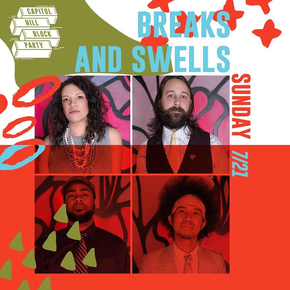 Sunday night!  Lo Flux Media favorites <a href="/BreaksandSwells/">Breaks and Swells</a> hit the <a href="/Neumos/">Neumos</a> Stage at 10:15pm for the <a href="/CHBlockParty/">Capitol Hill Block Party</a> !!  They've got special guests, and the best grooves to keep you on the dance floor.  

#soul #funk #CHBP2019 #breaksandswells