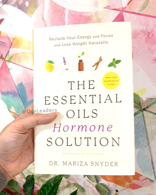 oraleaders's tweet photo. I don't know how long this book has been siting on my desk begging me to read it but today is the day! Her Go-To Hormone Blend: 12 drops Clary Sage, 10 of Lavender, 5 Cedarwood, 5 Geranium, 4  Ylang Ylang, in a 10ml roller bottle
then fill to the top with carrier oil. #OraLeaders https://t.co/kgzk27u5qg