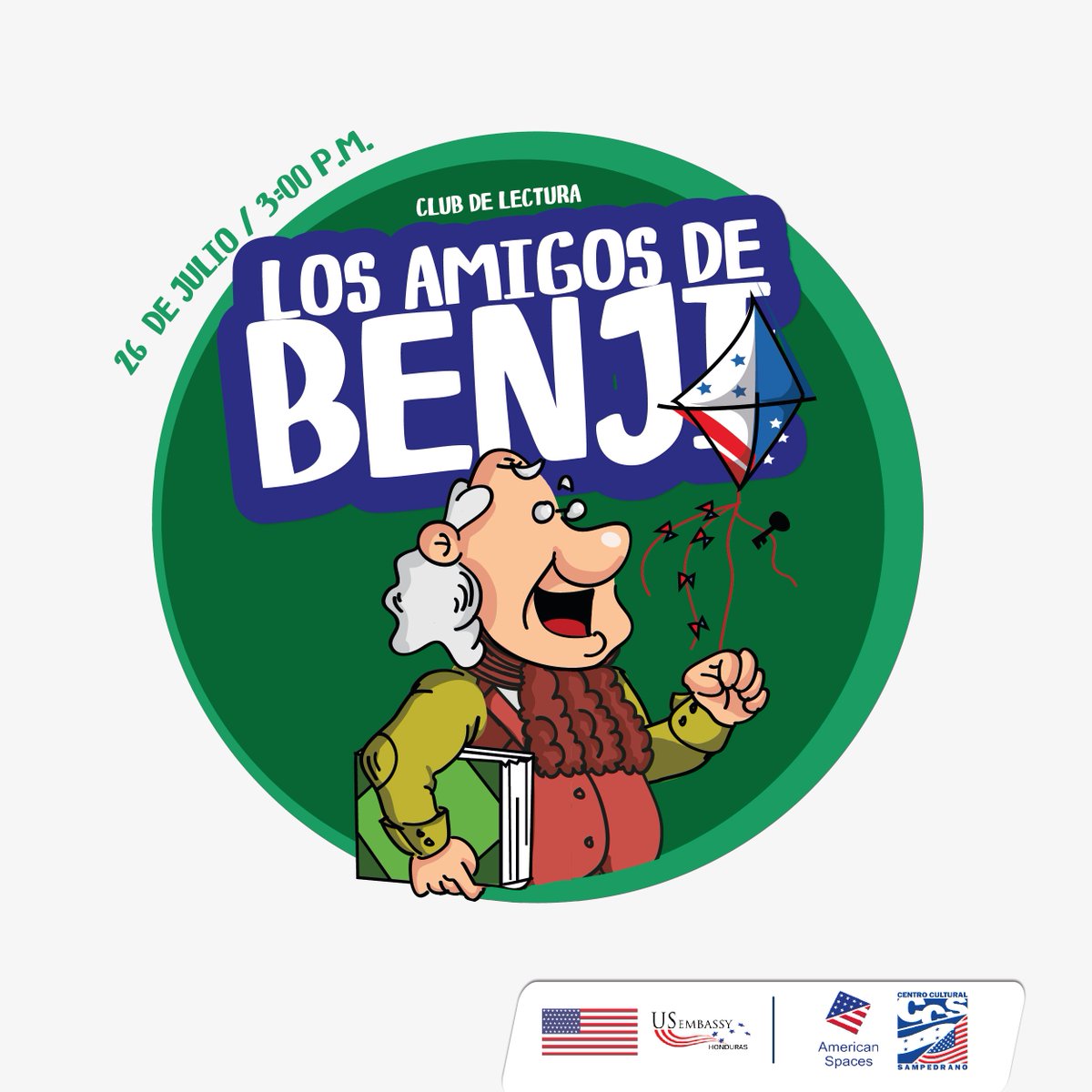 CCSsps's tweet photo. Te esperamos este viernes 26 de julio a las 3:00pm en nuestra Biblioteca Pública Benjamin Franklin, para conocer los nuevos libros con los que cuenta la biblioteca y compartas momentos junto a varios aficionados de la lectura como tú.
#LomejordelcentroestáenelCentro
#BPBF https://t.co/fZ9f9L8rYi