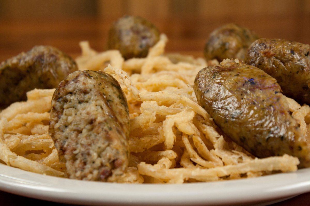lalonghorncafe's tweet photo. You know you're a real #cajun if ... you order the smoked #boudin. #RoundRock #RoundRockEats #ATXEats https://t.co/TDOqljsLBG