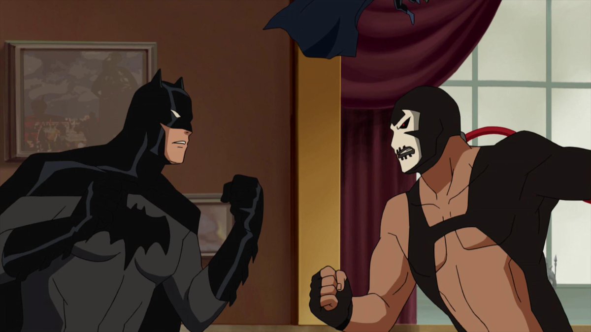 worldsfinest's tweet photo. Fitting in one last DC Universe Movie title for the pre-"Batman: Hush" binge - "Justice League: Doom!" It may not be a Batman movie, but he drives the plot. This movie is easily one of the greats of the line. To put it simply? It rocks! #BatmanHush #Batman #JusticeLeague #JLDoom https://t.co/XBmtyUZi20