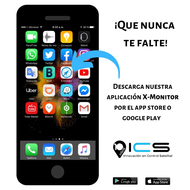 ICSdeColombia's tweet photo. No olvides tener siempre nuestra App 🚘📡🧑 Descárgala y realiza una DEMO totalmente gratis https://t.co/KzvkBTmCie #rastreo #monitoreo #apple #ios #icsdecolombia #localizacion #controlgps #ubicacion #tracker #camiones #maquinariaamarilla #GPS #seguridad #control #vehículo https://t.co/YfFjyEjJps