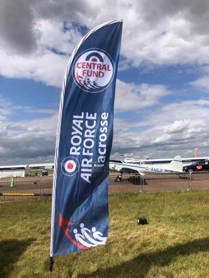 Had a successful first day at #RIAT2019 
Come and visit us and have a go, we’re here all day Saturday and Sunday!!
🥍 #lacrosse #growthegame