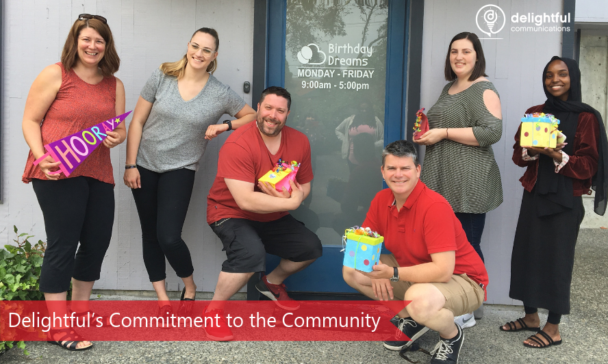 Delightful's tweet photo. Here at Delightful, we want to keep true to our Delightful Principles. Learn about the organizations we support, and what #volunteering means to us: https://t.co/aGxeFp734R by @amseffernick https://t.co/gxlKAsrG1e