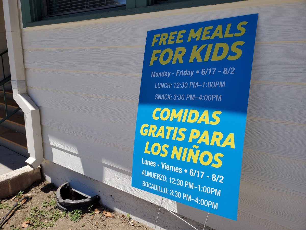 Free meals and snacks for kids are available in #Lompoc all summer long! Details at cityoflompoc.com.