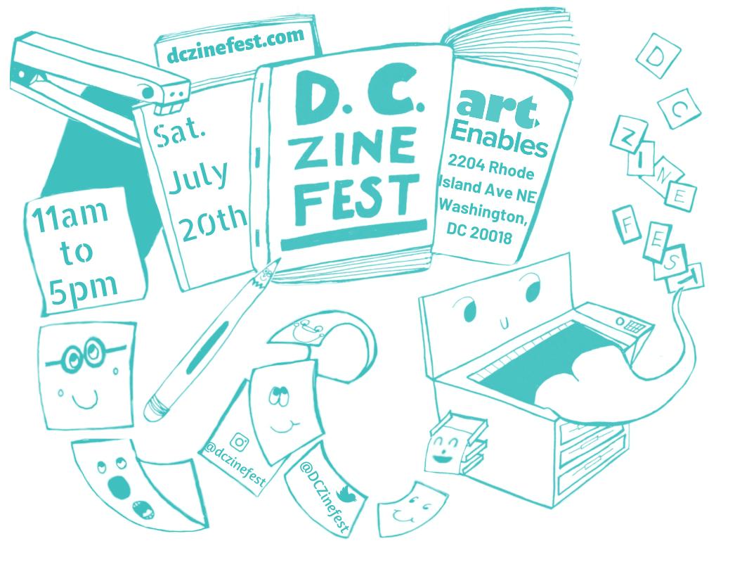 gegallas's tweet photo. I can't believe TOMORROW is #DCZinefest!! If you live in #WashingtonDC/#Maryland/#Virginia, please come support all us #SelfPublished #Zinesters!
#DCZF19 #DCZF #Zines #Writer #Illustrator #ComicBook #Illustration #AmWriting #AmDrawing #Poetry #Photography #Creativity #Saturday https://t.co/uEmmdn5uL3