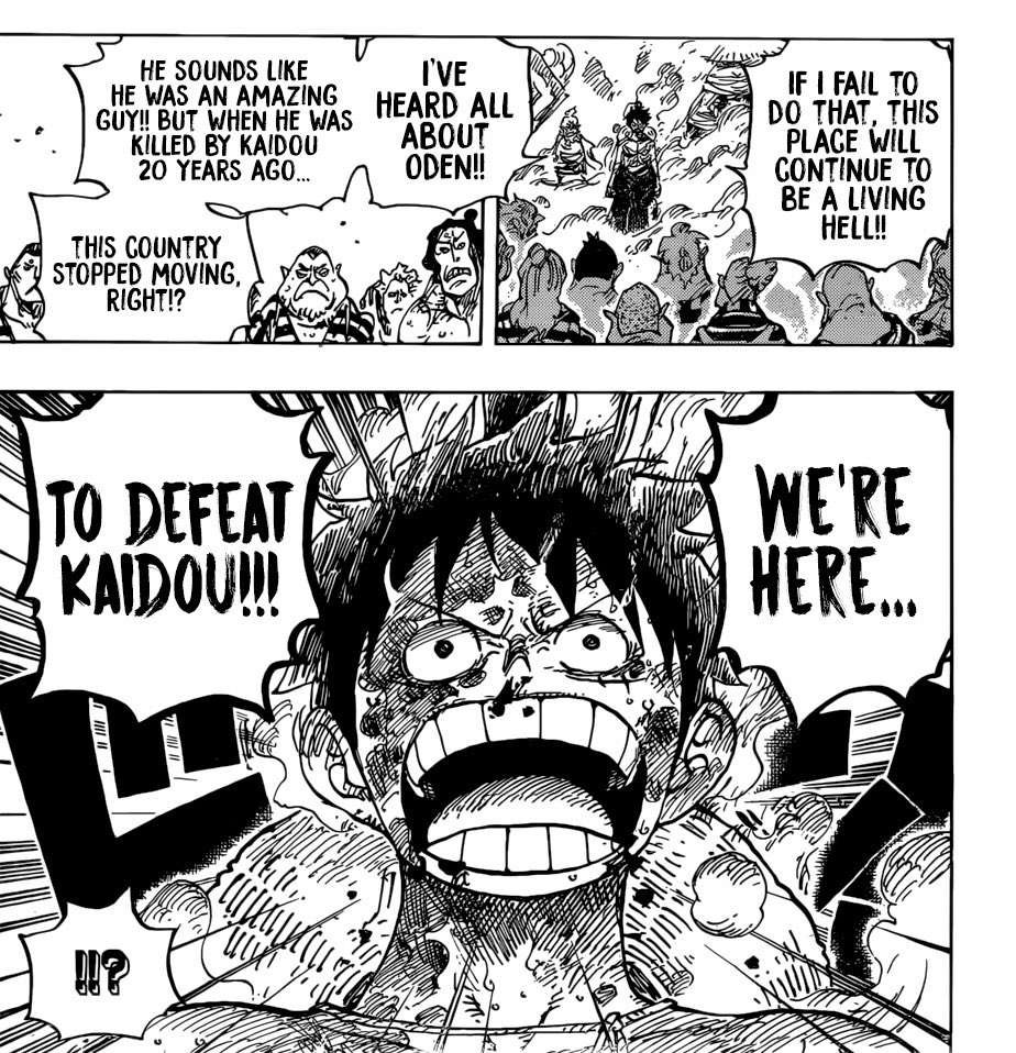 HummingSoulKing's tweet photo. Zoro: Don’t worry Luffy, I’m gonna round up all the samurai in Wano

Also Zoro: literally doesn’t do that

Luffy: https://t.co/vg8qnuqaOu
