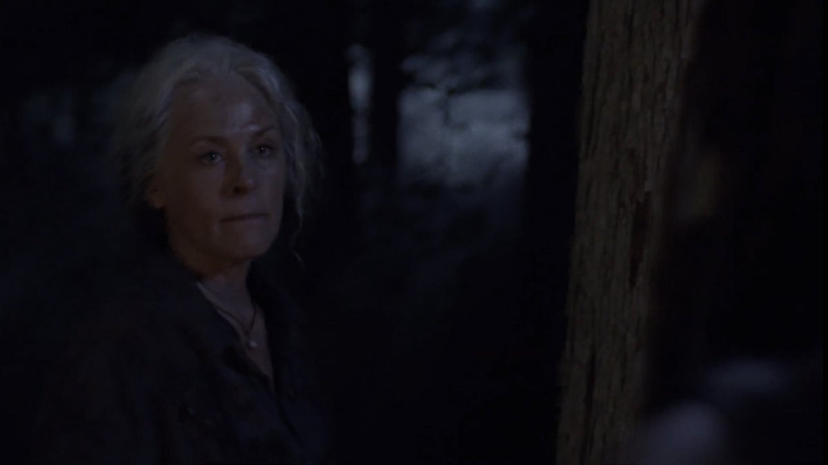 TWalkingDWorld's tweet image. Alpha: “what did I tell you about crossing my border? You have to be punished.

Carol: “bitch has to die.”

#TheWalkingDead