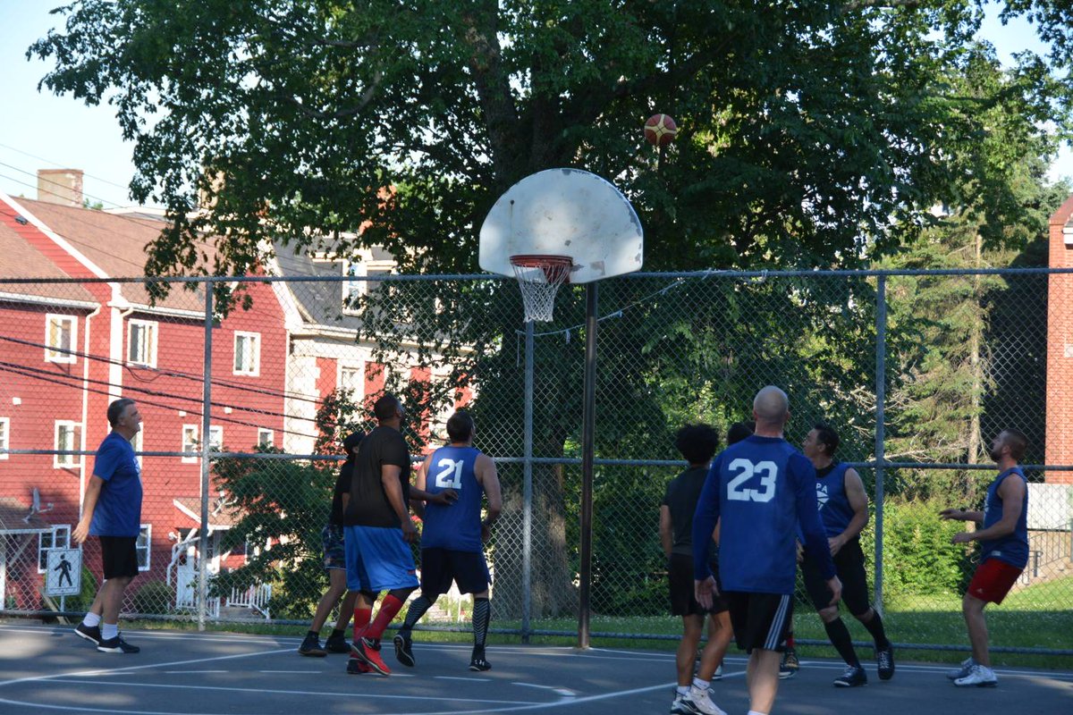haligonia's tweet photo. HRP are in full swing at Dixon  Center as the community comes out to watch a light hearted game of basketball vs community members.  Stay tuned for more information. https://t.co/XhCCUQpvoa