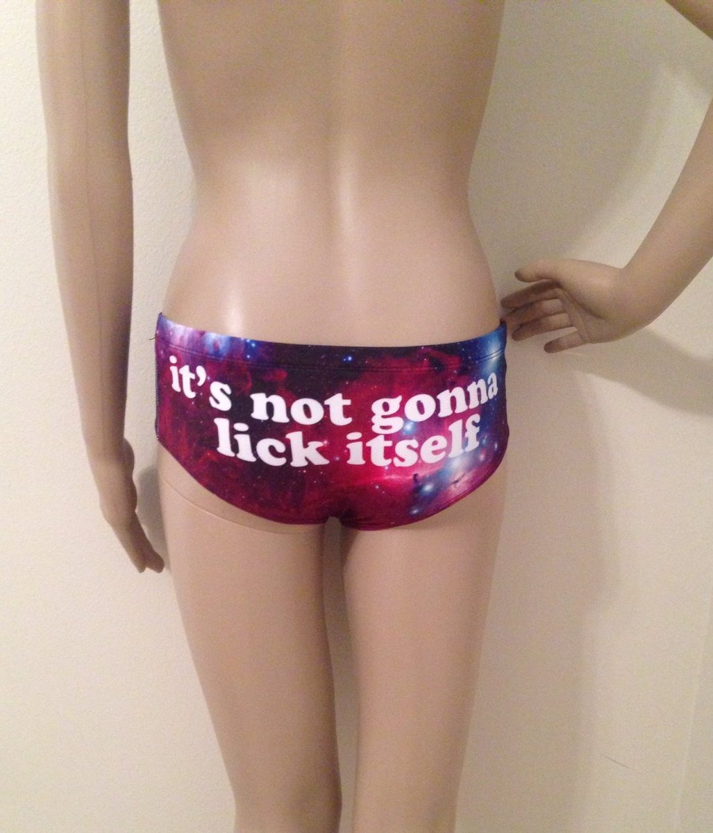 SwingersHouston's tweet photo. STATEMENT PANTIES. Naughty Girl Novelty Panties-Soft-It's not gonna lick itself- &amp; 10 Other Styles #Hipster #panties #naughtygirl #sexyquotes #swingers #strippers #dancers #messagepanties https://t.co/HVn817G8Jq https://t.co/OJOZs1hBTK