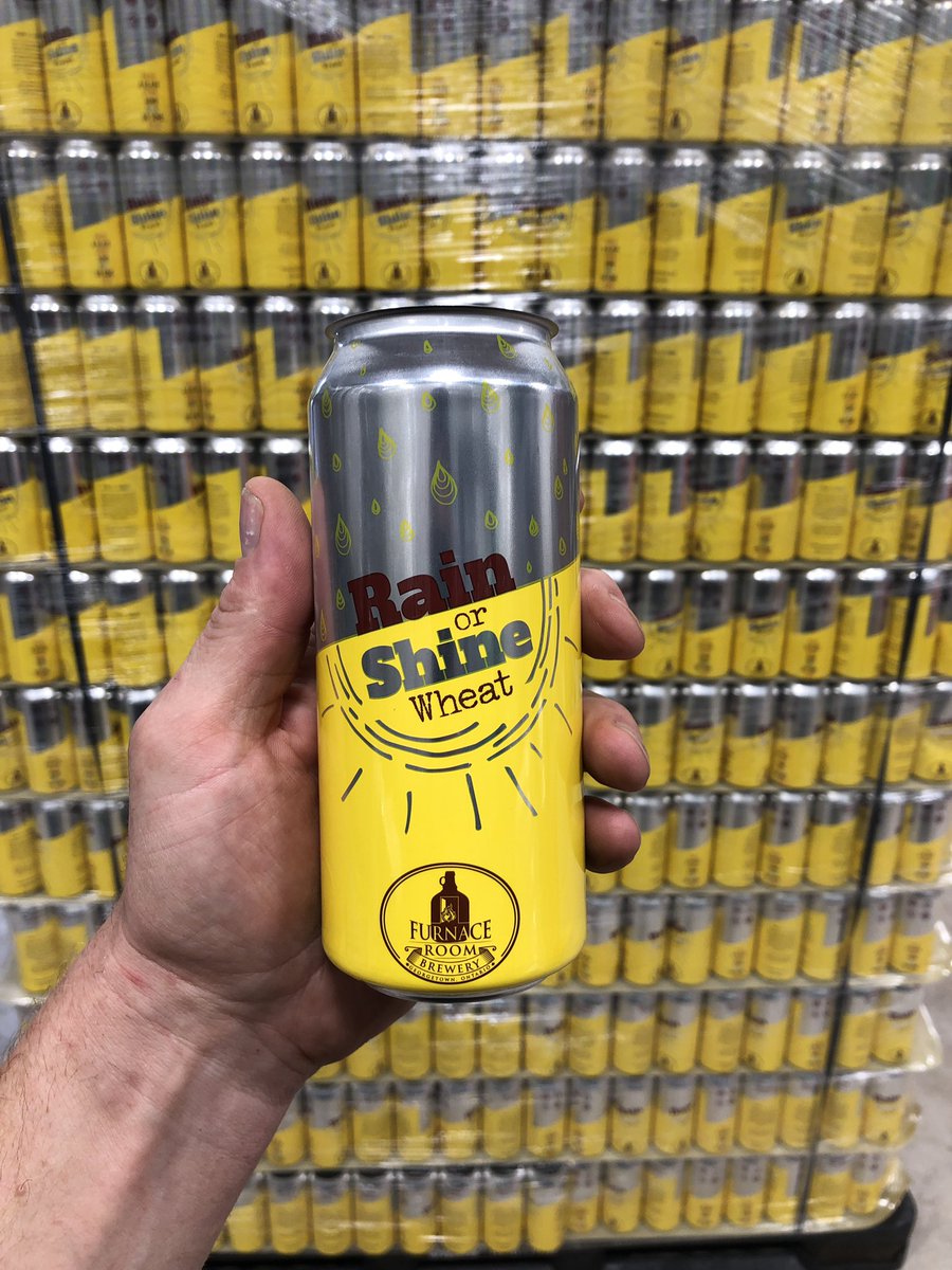 FurnaceRoomBrew's tweet photo. New #furnaceroombrewery beer release in collaboration with @GTownCraftBeer!  50 cents from each can donated to local charities.  Available Now! #rainorshine #wheat #georgetownont #georgetownbeerfest https://t.co/s3p4xn86aF