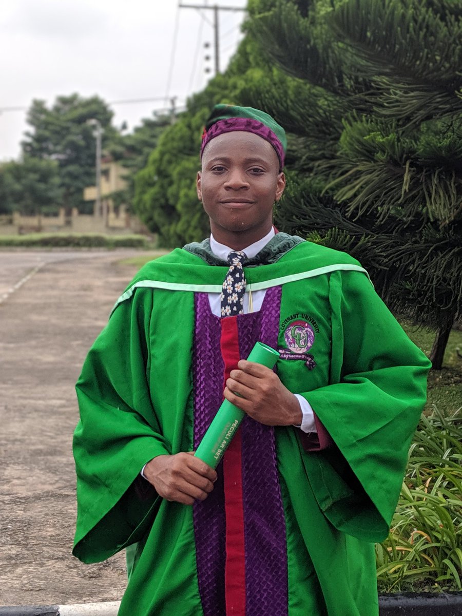konkwoHarry's tweet photo. Bsc Business administration Covenant University 👨🎓 My price just went up💹 #the14thSetCU https://t.co/Eycs4CCKXY