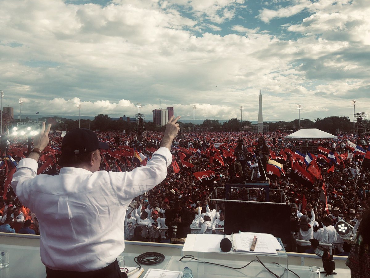 Aquí Nicaragua Libre!