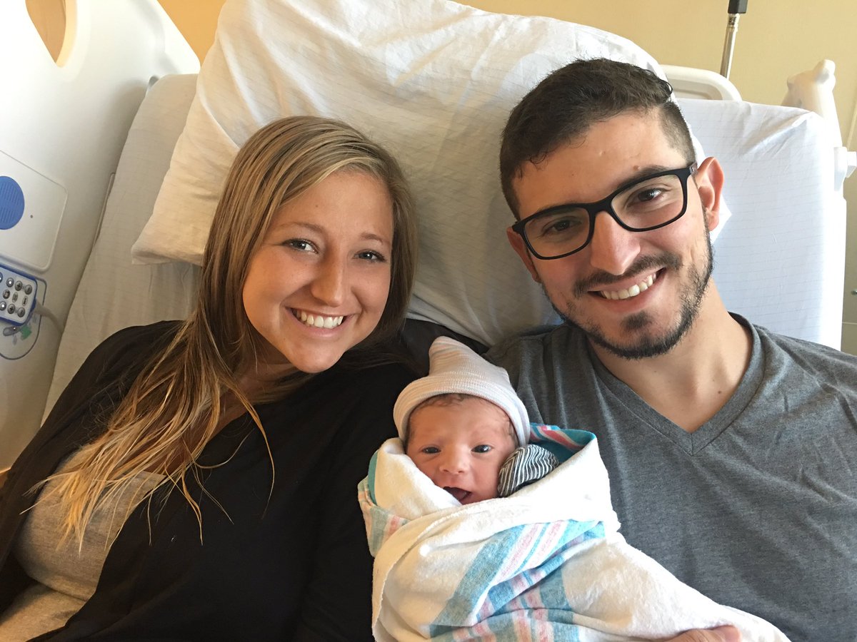 jsnuffer67's tweet photo. Proud of our new addition to the family. Meet Micah Sanchez https://t.co/JPkEUGmQHn