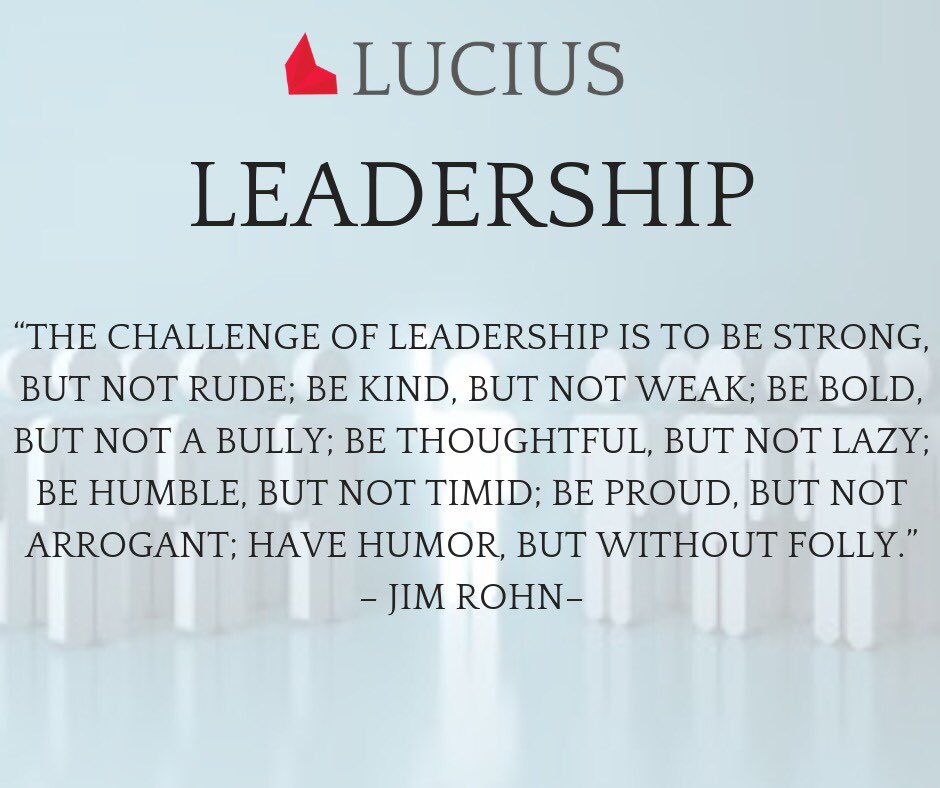 LuciusReport's tweet photo. ¿Estás rodeado de líderes? #leadership #compliance #makeabetterworld #makeabetterplace #compliance https://t.co/8qYLTsoa93
