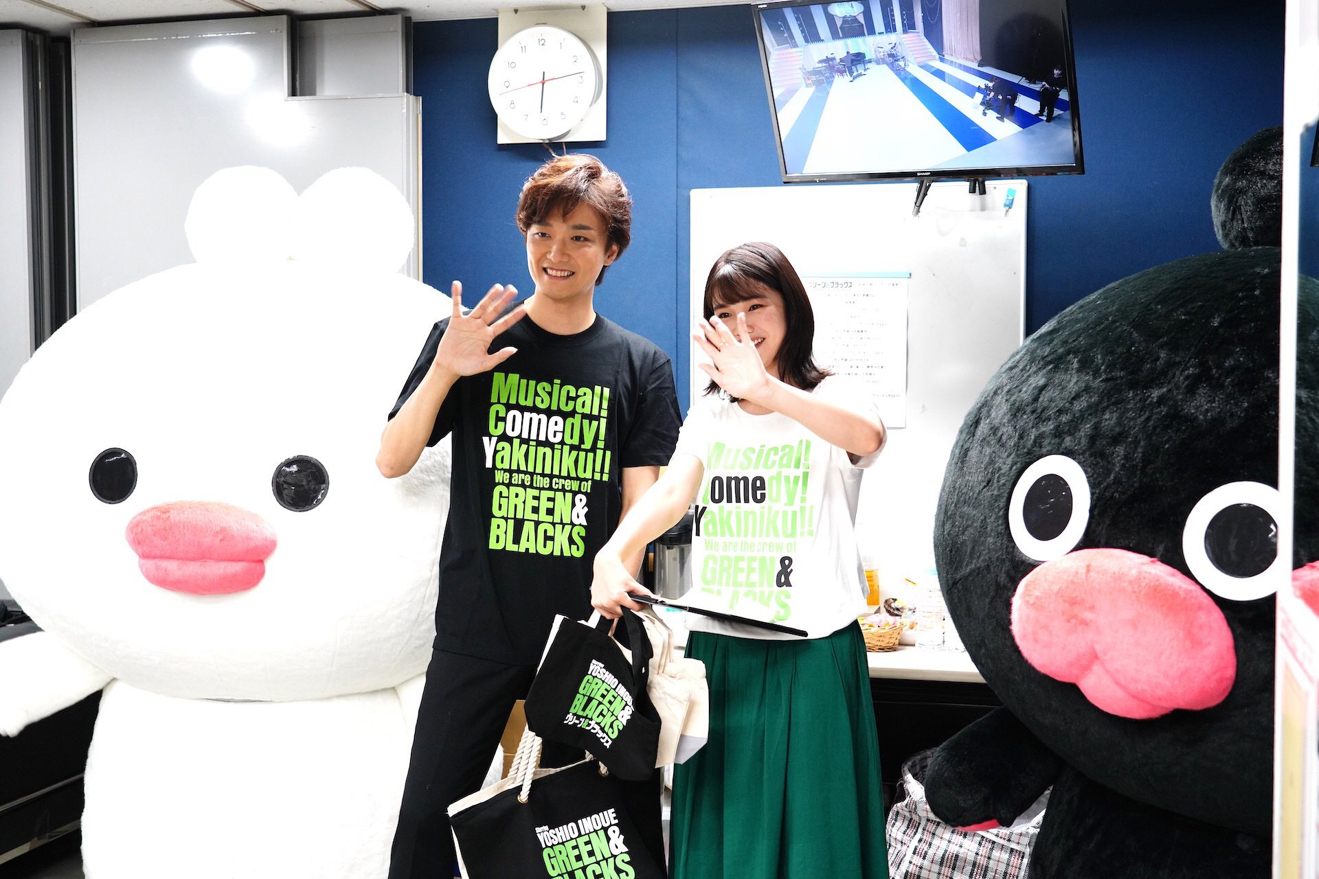 Wowow グリブラ 9 24金曜22時 放送 グリブラ 歌収録時インスタライブの思い出 井上芳雄 さん が ウーとワー と初絡み 増田美香 アナも大爆笑 の芳雄さんによるウーとワーへのツッコミが炸裂するトーク展開でした そんな様子のショットを