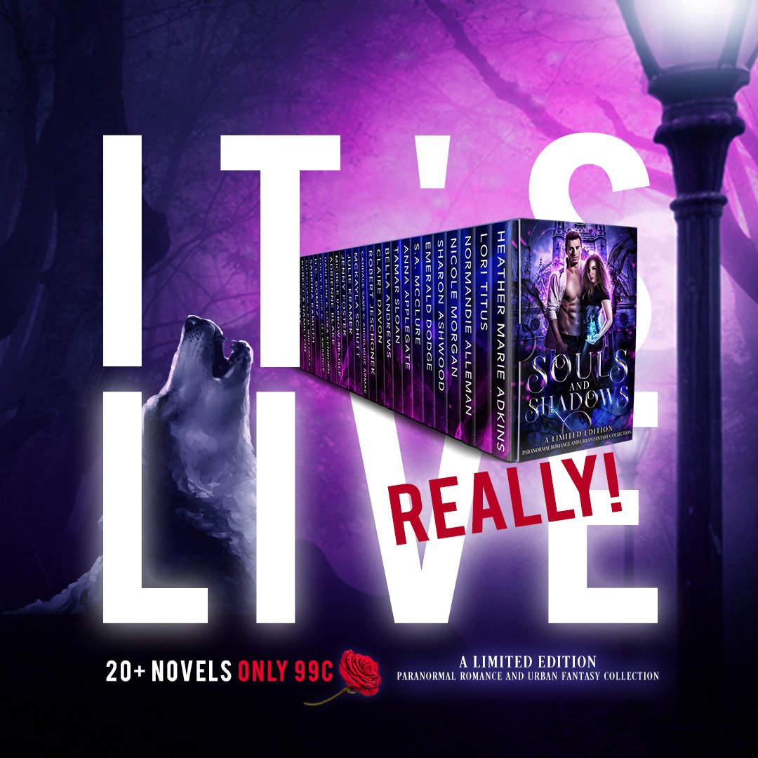 Venture into the realm of #SoulsandShadows ... NOW AVAILABLE to download and read! Don’t miss your chance - the price goes up in two days! #amreading #urbanfantasy #PNR
ed.gr/bp4t4 …