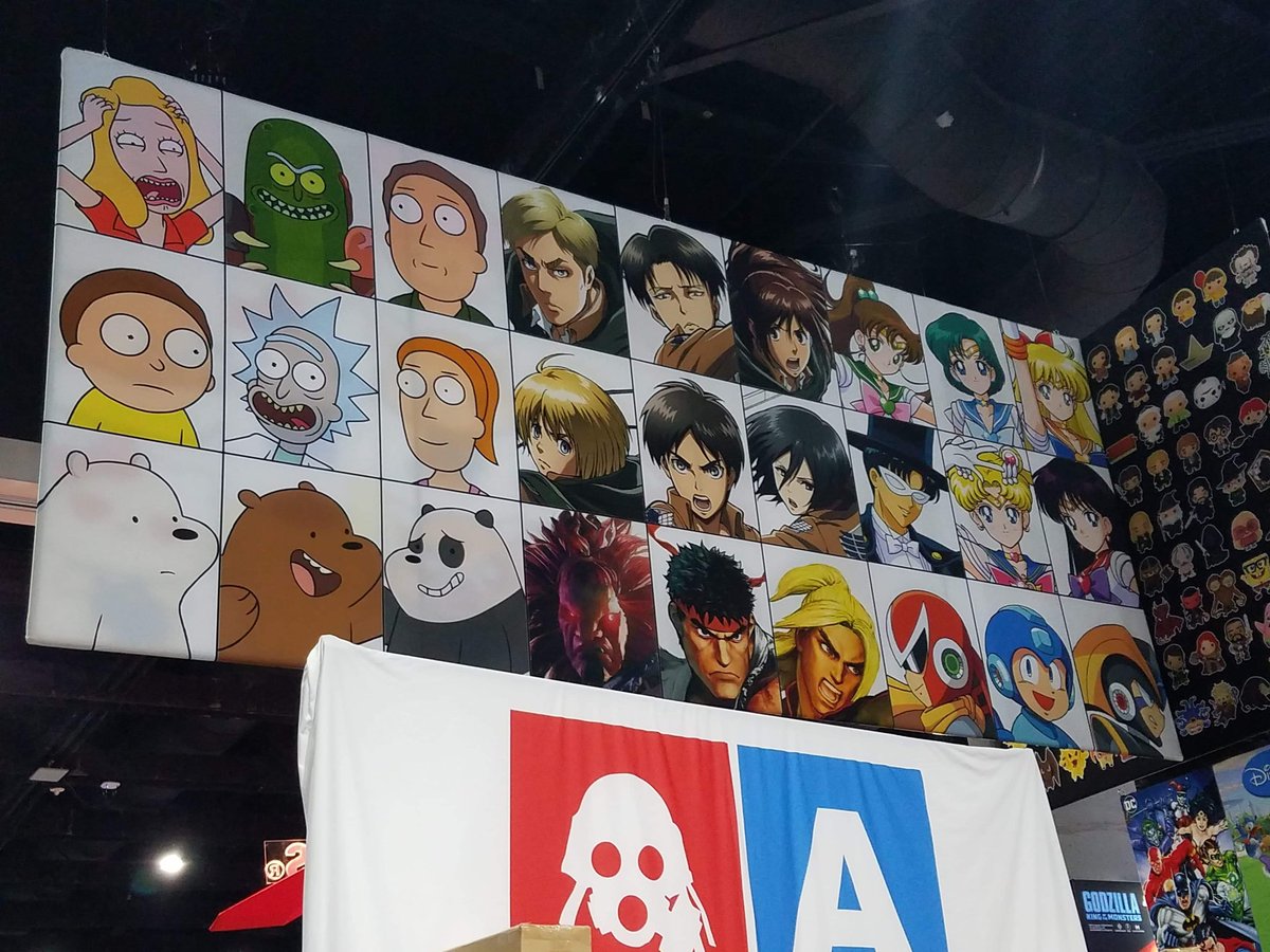 Kaylyn Saucedo - MarzGurl➡️Fighting the Yakuza on X: This board I saw at  SDCC looks like the character select screen to a fighting game that doesn't  actually exist. Cartoon Network vs Capcom?