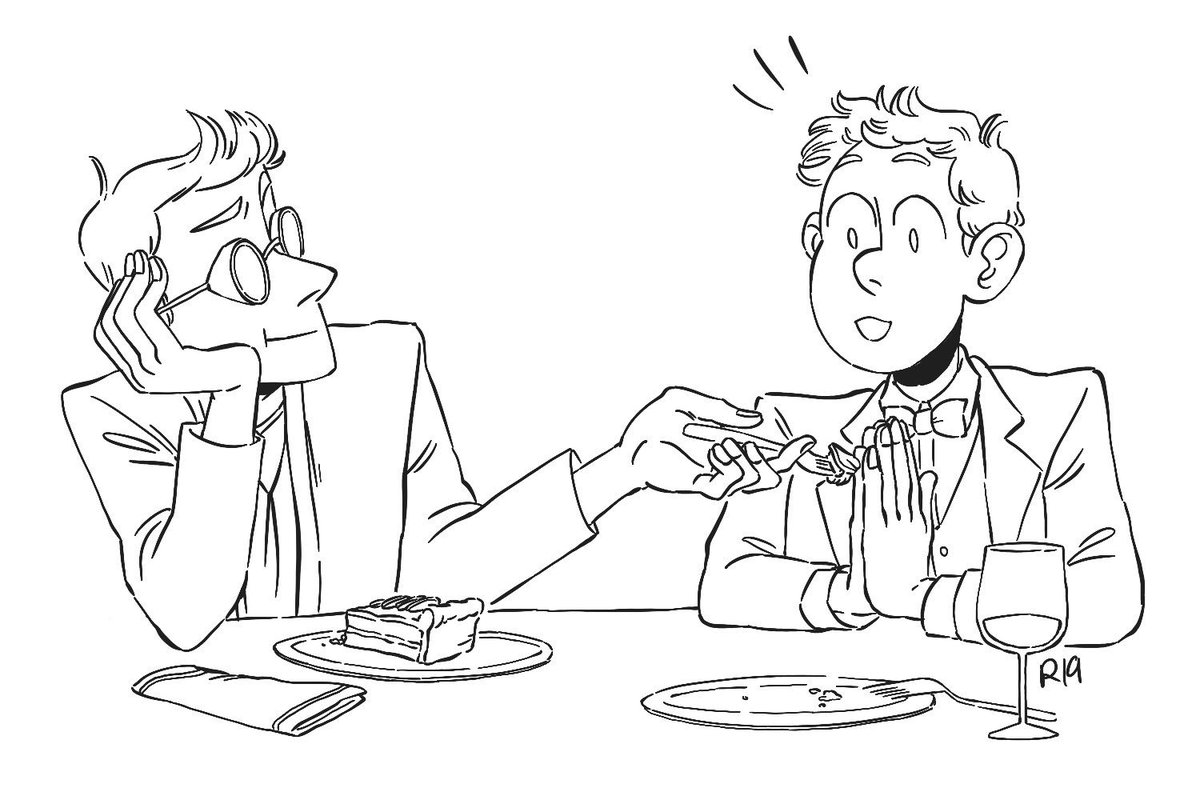 If you thought I was gonna do just the one Good Omens drawing, you were wrong ??‍♀️ 