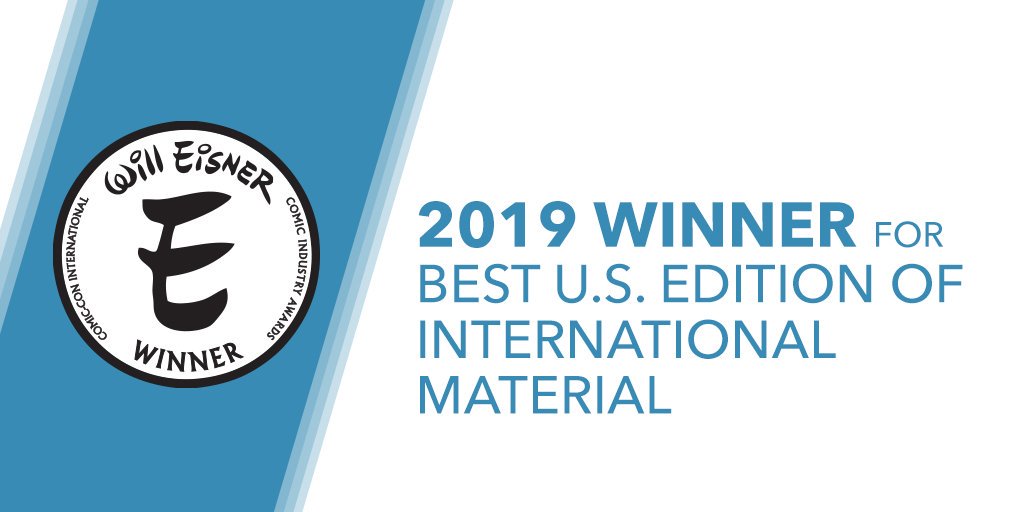 Comixology's tweet photo. The Award for Best U.S. Edition of International Material goes to Brazen: Rebel Ladies Who Rocked the World, by Pénélope Bagieu, translated by Montana! #EisnerAwards https://t.co/x5JHe9WnuM