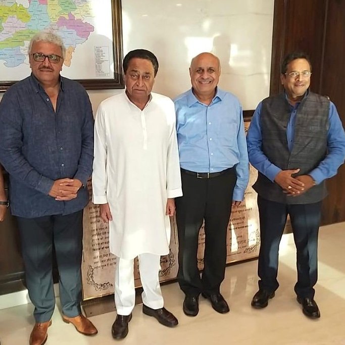 AtdcI's tweet photo. Chairman, Sr Vice Chairman and DG& CEO ATDC, met Hon'ble CM of MP to set the stage for 1st Skill University in Chhindwara, MP. We ATDC look forward to making MP skill capital of the world #mpssdm #skilluniversity #skillindia #MSDE #WorldSkill #AEPC #ATDC #MOT https://t.co/bWdDe9KbYt
