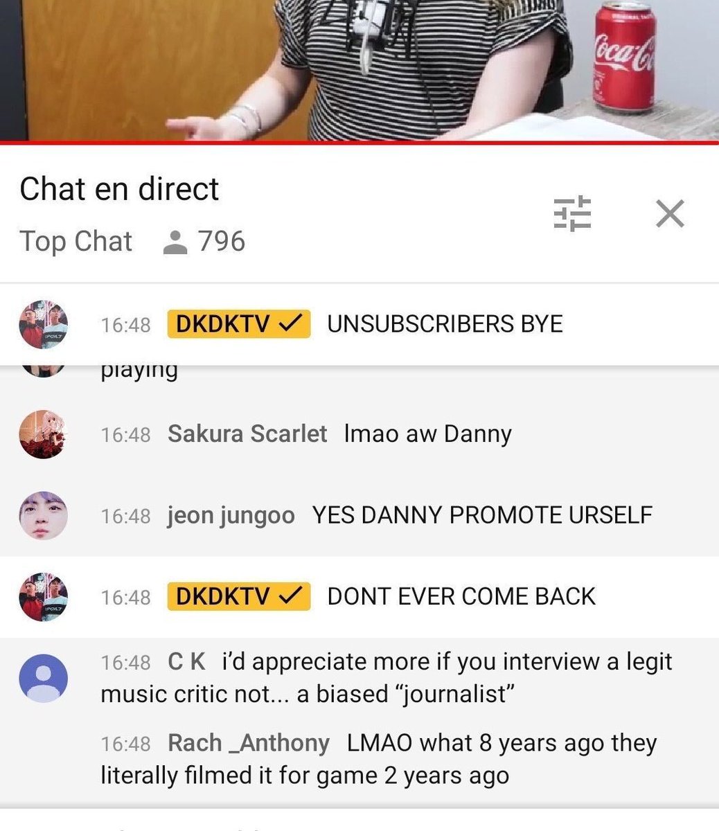 While this was unfolding Danny was actually replying to live comments and here's a taste of how he handled criticism.