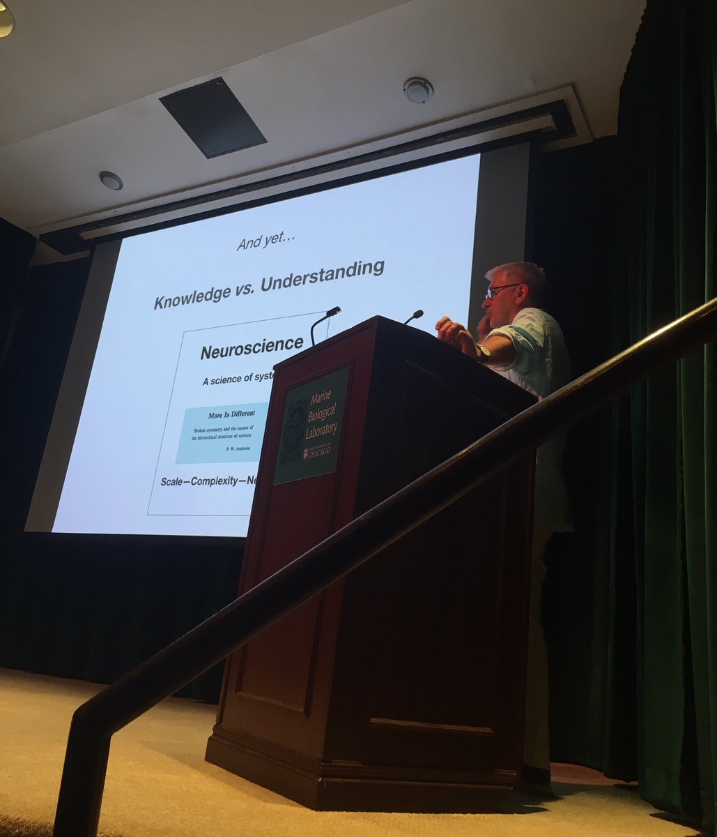 Somehow this question is on our minds more than ever these days : knowledge vs understanding... Amazing lecture by Gilles Laurent at the MBL