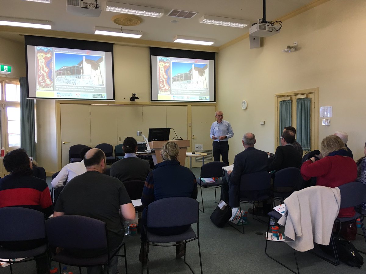 Celebrating 10years of the #ECPP (extended clinical placement program) <a href="/BHUDRH/">Broken Hill University Department of Rural Health</a>! Welcome from HOD-Day 1. <a href="/Sydney_Uni/">University of Sydney</a>  <a href="/UOW/">UOW</a> <a href="/UniofAdelaide/">Uni of Adelaide</a>