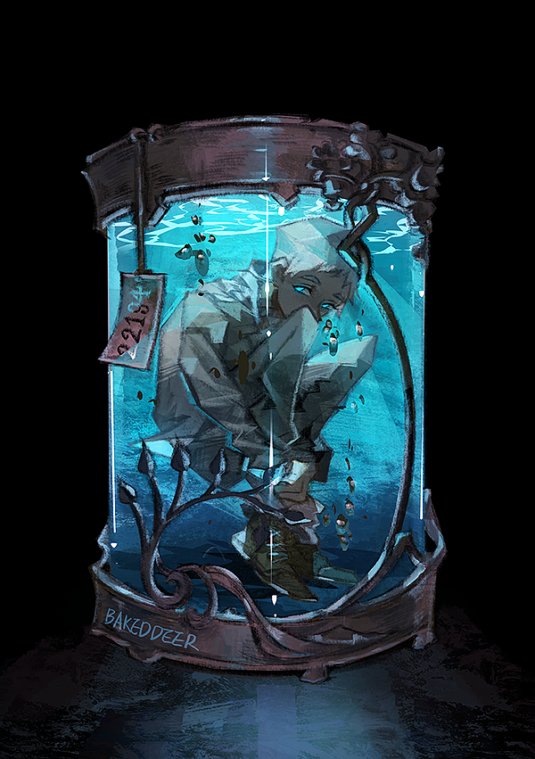 Bakeddeer's tweet image. Promised Neverland pieces from last year