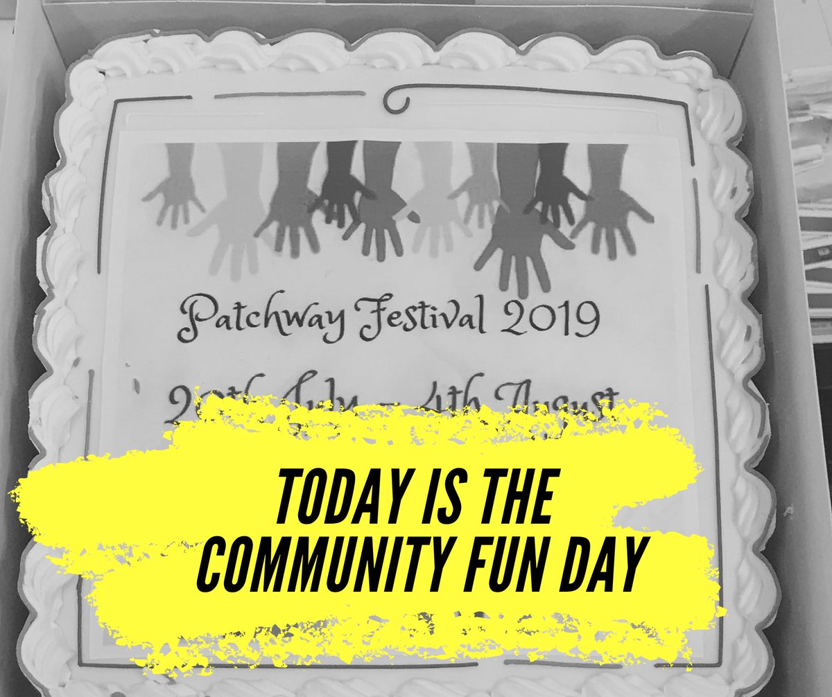 Here we go then, #PatchFest19 gets underway today at midday at Scott Park. Lots of live acts, funfair, inflatable games, over 60 stalls and lots of food and drink for everyone! We will be LIVE on Facebook and Twitter ☀️🎉 #festival #patchway #local #community