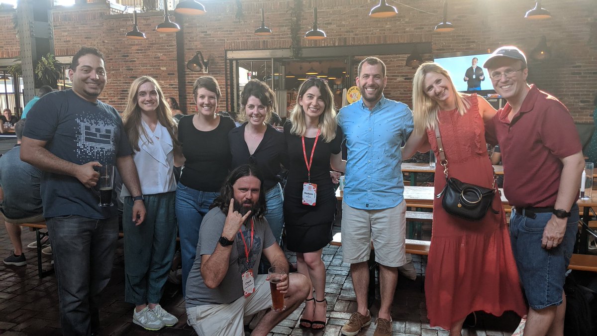 reactweek's tweet image. So much fun at #reactweek conference! Here are some pictures of the after party!! 🥂