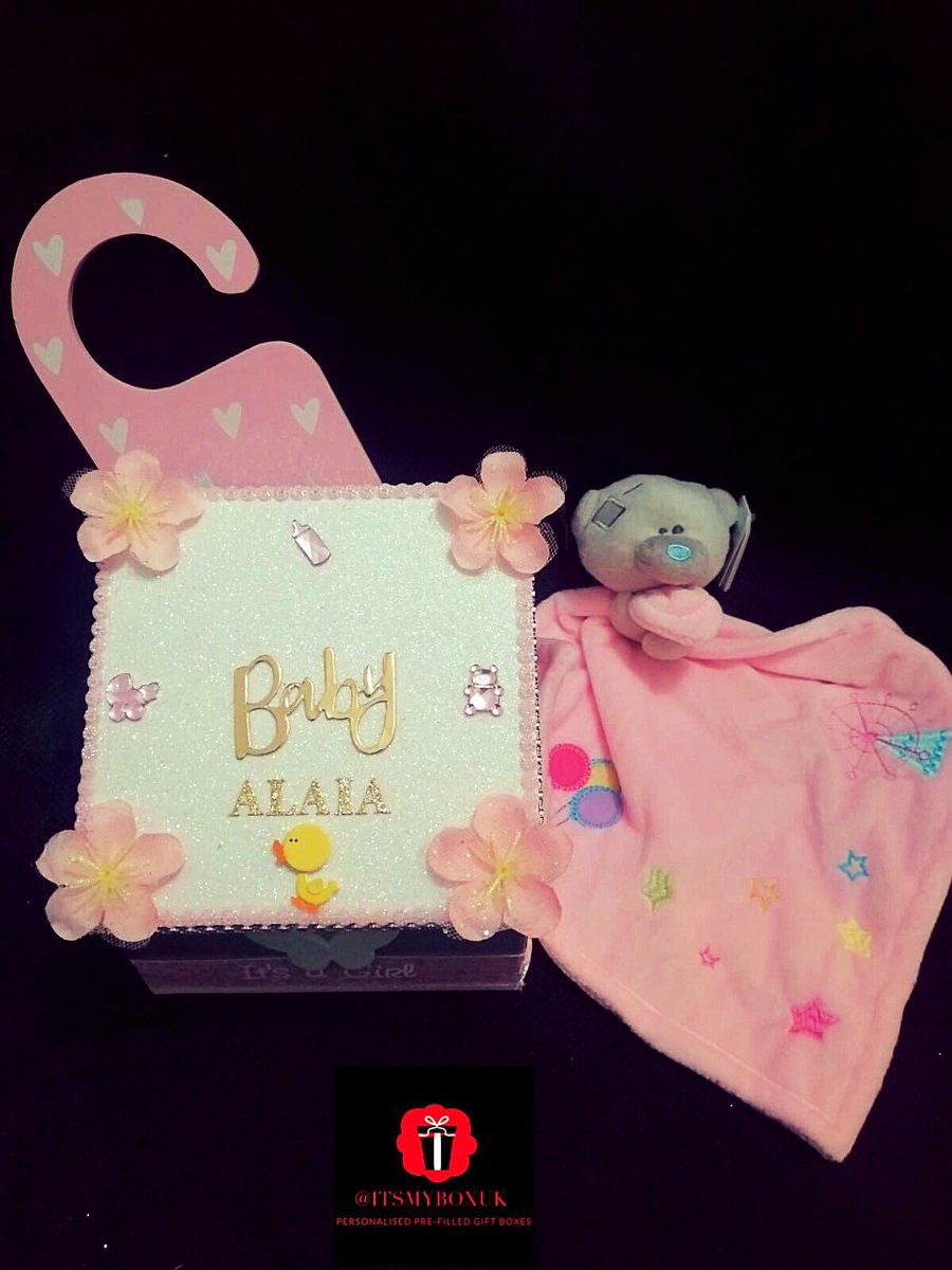 itsmyboxuk's tweet photo. 🎀 A Personalised miniature gift box for a baby girl 🎀🍼

To order DM or contact email us at itsmyboxuk@gmail.com

#giftbox #giftideas #giftsforbaby #babygirl #handmade #pink #baby #dummyclip #personalised #personaliseddummyclip #teddy #teddybear #present #firstbaby #princess https://t.co/SWVujDkvO5