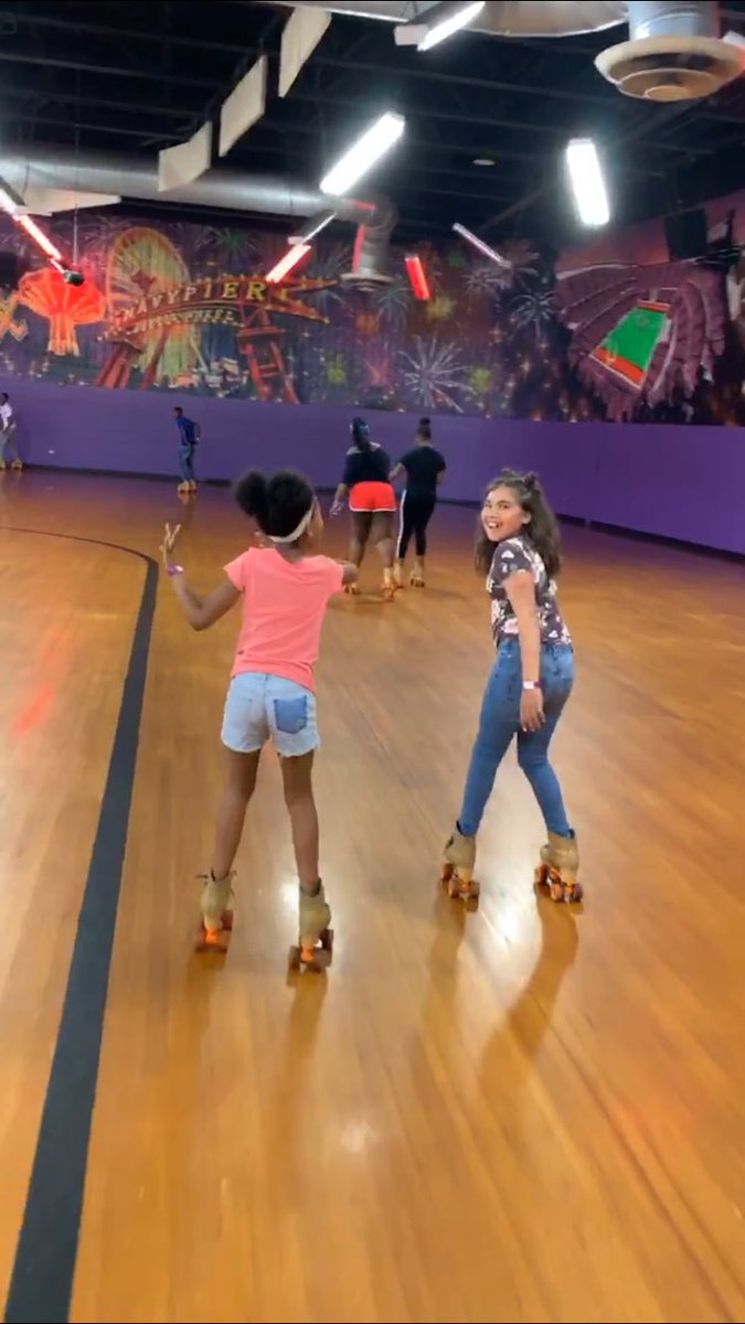MoosElementary's tweet photo. In May, the Friends of Moos had a Mother’s Day Banquet/fundraiser. A teacher experience that was auctioned off 🏆 was a roller skating party - which happened Monday at The MLK Skating and Bowling Center. Fun fun!
#MoosFamily #friendsofMOOS #skating #mayormaynothavefallenafewtimes https://t.co/iXQIG77XB3