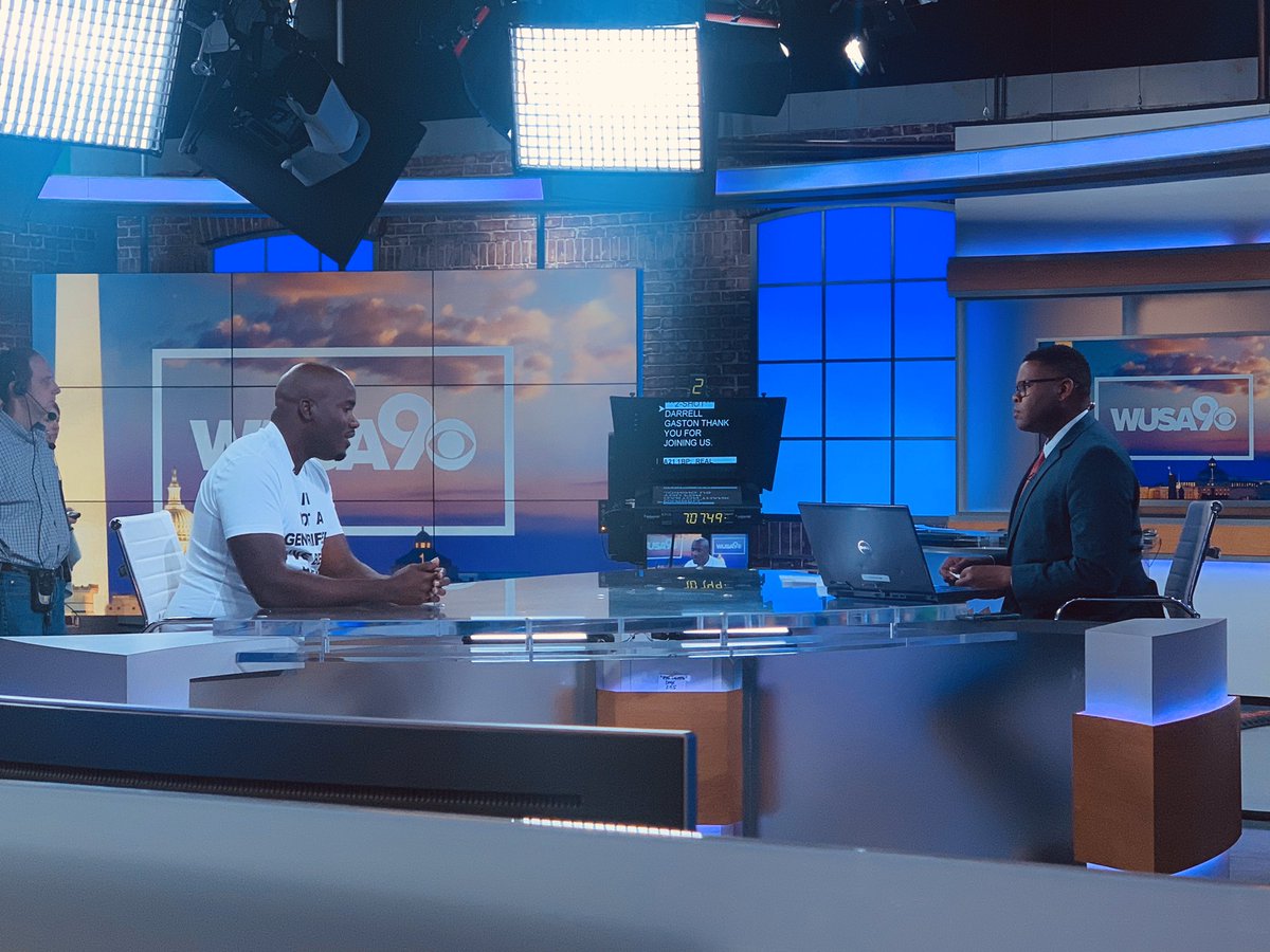 DarrellGastonDC's tweet photo. Had the opportunity to discuss violence In our community with @LarryMillerTV and how we as a community can combat it! This has to be a joint effort between the community and government! Thanks for having me! https://t.co/ZCfnfqd99K
