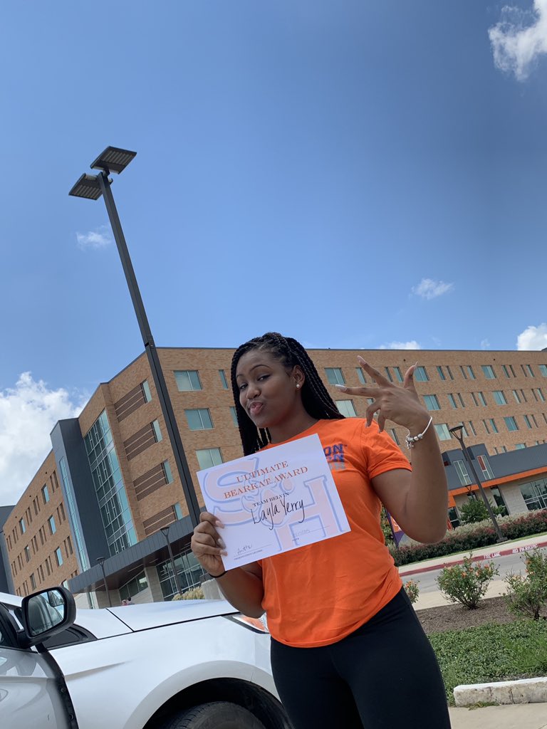 Belvin_SHSU's tweet photo. BELVINNNNN! Session 6 was a blast and I know each and every one of these students will do great things here at SHSU. Can’t wait to see y’all in the fall! 🐾🔶🔷 #SHSU23 #bearkatorientation  #futureteachers https://t.co/uFPNVlrTtr