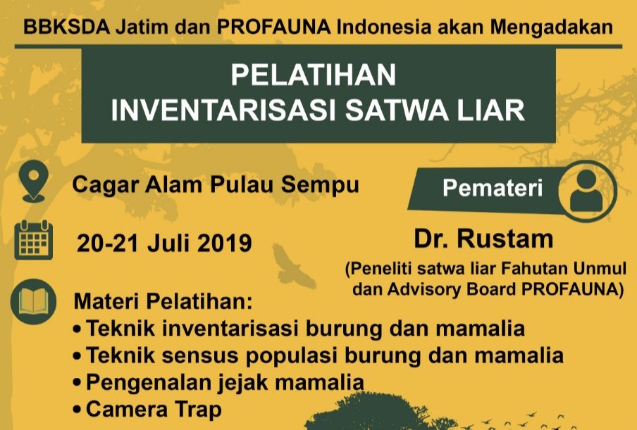 ProFauna's tweet image. Untuk tim yang akan berangkat ke Cagar Alam Pulau Sempu untuk mengikuti pelatihan iventarisasi satwa liar, jangan lupa cek perlengkapan lapangan seperti tenda, GPS, alat tulis, matras dan peralatan masak. Semangat! @bbksdajatim #ProfaunaIndonesia #RangerProfauna #SaveSempu