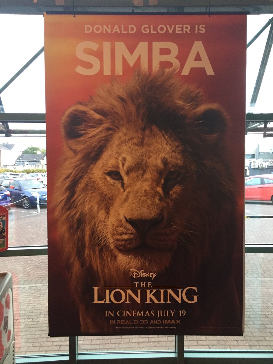 I saw The Lion King this evening.... ALL THE FEELS!
I laughed, I cried, I sang (much to the dismay of the people in front of me!) and then I laughed some more. 🦁👑❤️#thelionking #cinematime