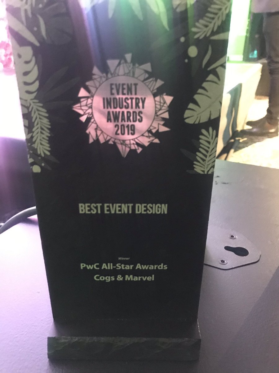 deverjonny's tweet photo. A huge achievement for the PwC Events and Sponsorship team! #Delighted #eventindustryirl https://t.co/UogpXYuC8P