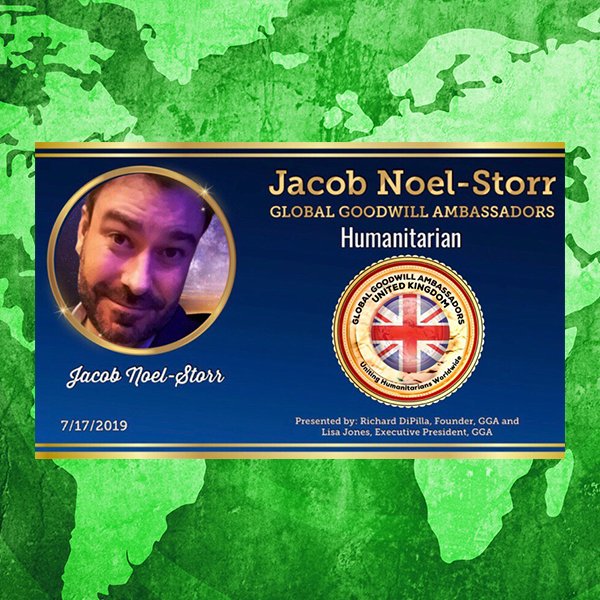 Very proud to be named a Humanitarian Global Goodwill Ambassador! #GlobalGoodwillAmbassadors