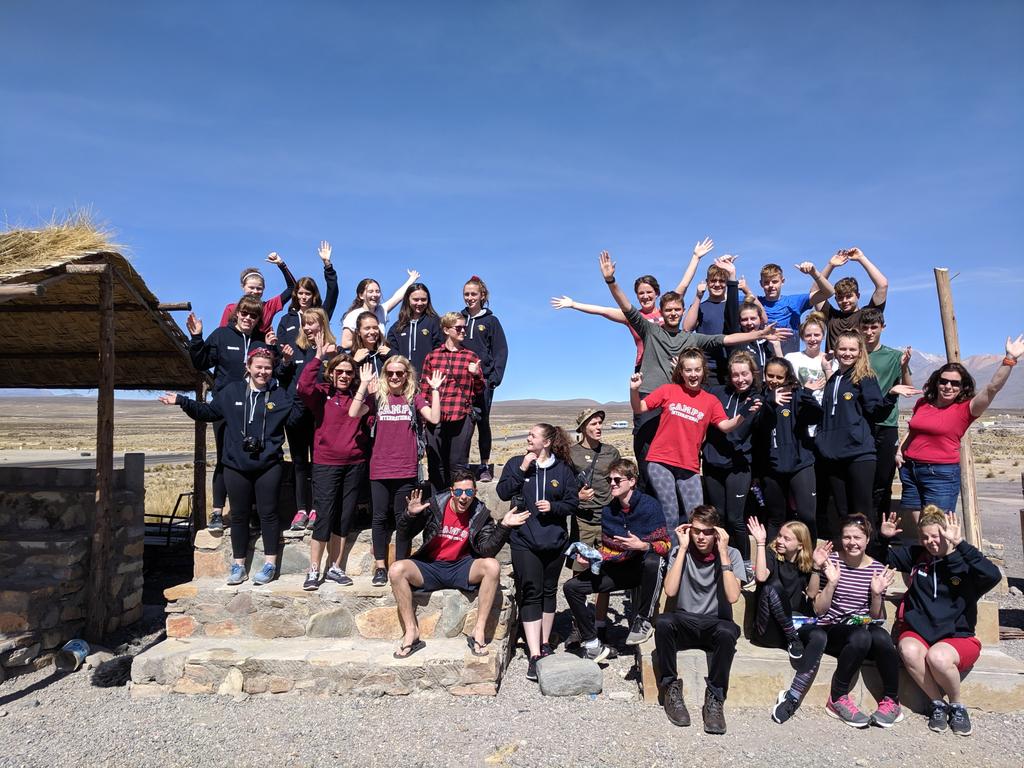 HHPaddington's tweet photo. A pit stop. As the altitude gets higher, people get grumpier, but not this lot. #foreverhappy #ontopoftheworld https://t.co/YQAtpN4k6X