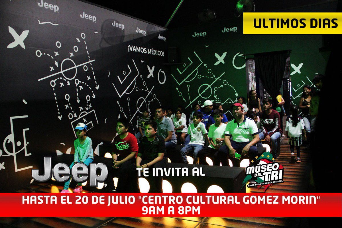 MuseoTri's tweet photo. @JeepMx te invita a visitar el#museodeltri últimos días. 
¡No te lo puedes perder! #misnm2019 #QroTePoneDeBuenas https://t.co/L1nPeugUun