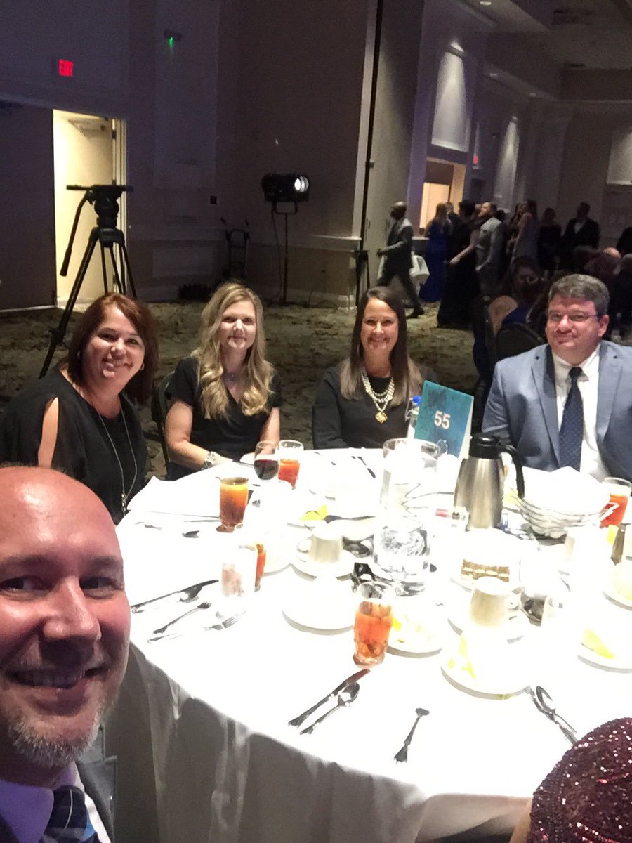 Ronnieforet's tweet photo. Enjoying the Teacher/Principal of the Year Gala with GREAT company and wonderful support! #TPSDPRIDE https://t.co/23kUzyZfcu