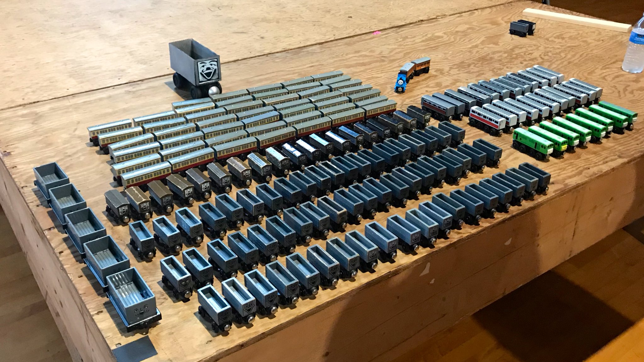 thomas wooden railway white face troublesome truck