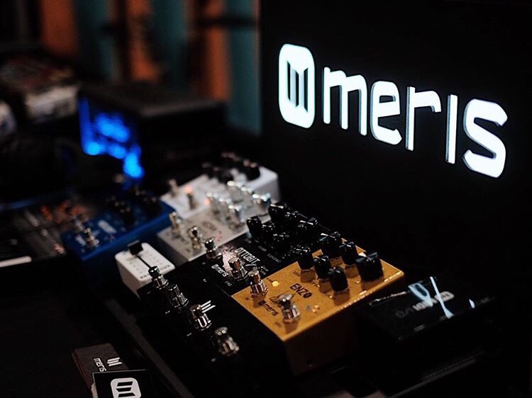 meris_us's tweet photo. Y’all feelin the heat in Nashville?  We’re at booth 1359 with good people.  @1981inventions took this vibe pic.  Thank u Matt. #snamm https://t.co/yb5PpBvTv2