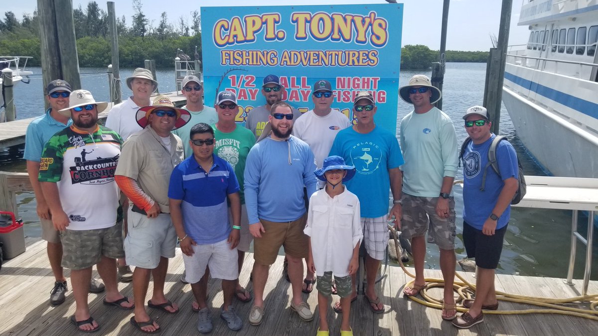 Great day on the water with the #CalusaGCSA!! Great group of guys!!