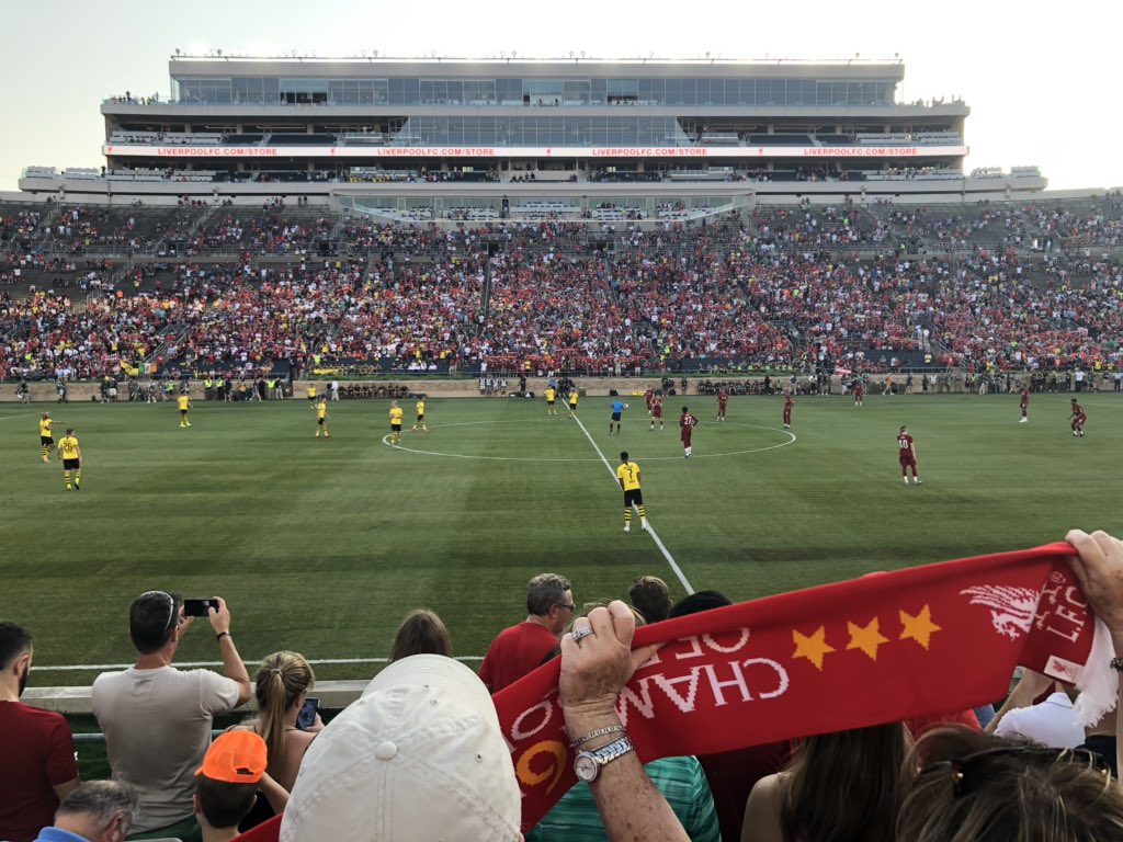 scott__burns's tweet photo. No complaints about these seats. #LFCvBVB https://t.co/OXlDm3uo5x