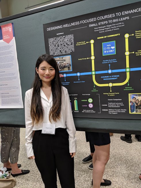 NeuroscienceUT's tweet photo. #EdCog2019 Grateful to my students Kiana and Maggie for taking on the role of presenting and continuing dialogues on Wellness-focused courses while I continue to recover- and they won best poster presentation too. Sorry I couldn't be there but they did so great on their own! https://t.co/KvpWA0ctxr