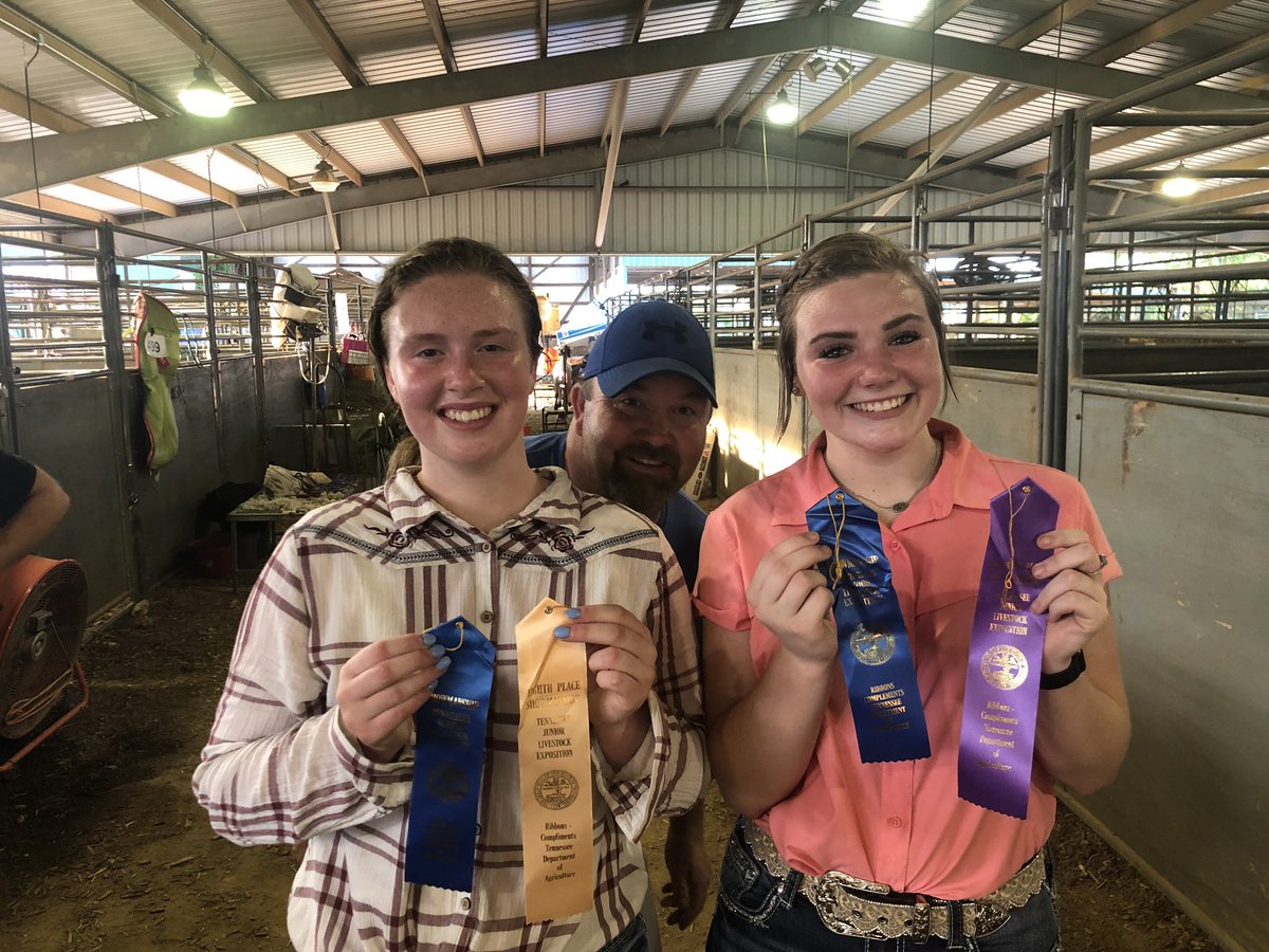 dubcffa's tweet photo. We came and we conquered the 2019 State Sheep Show! In the two day trial of this competition we’ve had Madison McDonald, Maci Ferral, and Simone Allen make it to the final round of the Showmenship and a Registered Ewe Show battling for Grande Champion! #sheepshow2019 #wilsonffa https://t.co/jFDwF1i5yE