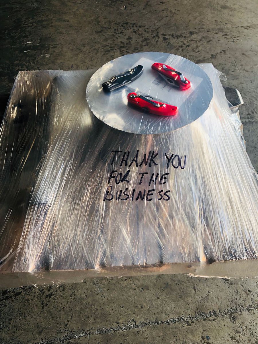 ramalloys's tweet photo. Customer service at its finest. Founder sent the warehouse crew home and stayed after hours on a Friday evening to cut, pack, and ship a hot, emergency order for a plant shut down. We aren’t the SEC, but #itjustmeansmore at Ram Alloys. #packagedwithlove https://t.co/sy9xU016GX